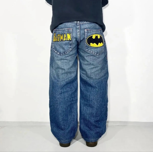 Denim - Unisex Baggy Superhero Jeans